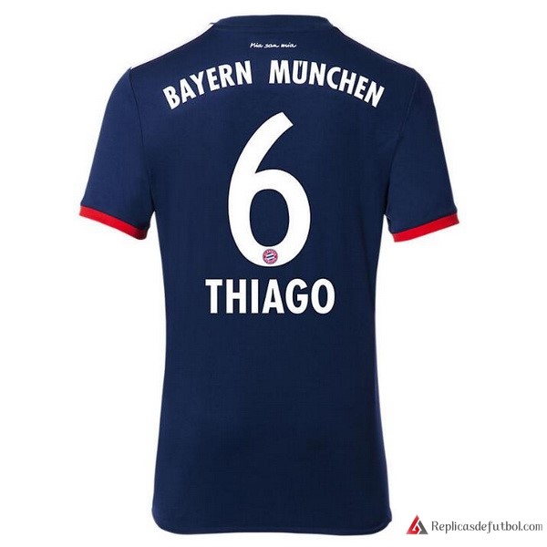 Camiseta Bayern Munich Segunda equipación Thiago 2017-2018